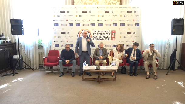 Conferință de presă dedicată Reuniunii Teatrelor Naționale Românești, ediția a VIII-a