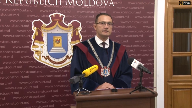 Briefing de presă organizat de Curtea Constituțională a Republici Moldova