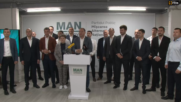 Președintele Partidului MAN, Ion Ceban prezintă candidații la funcțiile de primari în suburbii și liderii echipelor de consilieri din suburbii pentru alegerile locale generale din 5 noiembrie