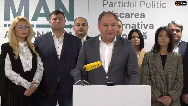 Conferință de presă susținută de Președintele Partidului MAN, Ion Ceban