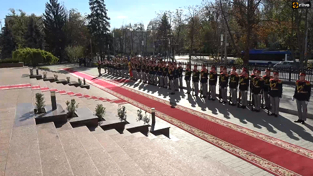 Ceremonia oficială de întâmpinare a Președintelui Republicii Portugheze, Marcelo Rebelo de Sousa, de către Președinta Republicii Moldova, Maia Sandu