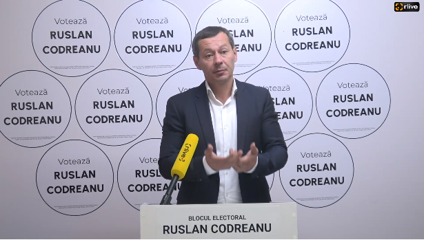 Banii Noștri, Orașul Nostru: Conferința de presă susținută de Ruslan Codreanu, candidat la funcția de Primar General al municipiului Chișinău