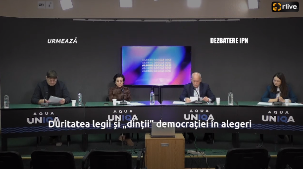 Dezbaterea publică la tema: „Duritatea legii și „dinții” democrației în alegeri”