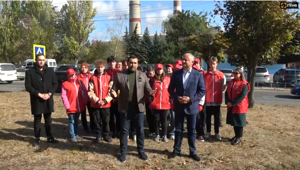 Briefing de presă susținut de Adrian Albu, candidat PSRM la funcția de primar al municipiului Chișinău și Igor Dodon, secretar executiv al PSRM, candidat la funcția de consilier municipal