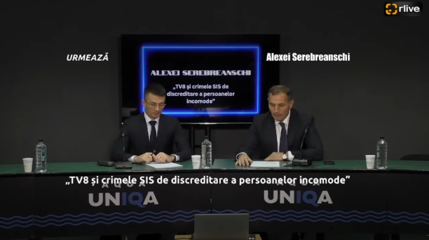 Conferință de presă cu genericul: „TV8 și crimele SIS de discreditare a persoanelor incomode”