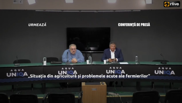 Conferință de presă cu genericul: „Situația din agricultură și problemele acute ale fermierilor”