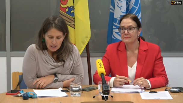 Conferință de presă susținută de Mahler Claudia cu tema “Experta independentă a ONU privind Exercitarea tuturor drepturilor omului de către persoanele în etate”