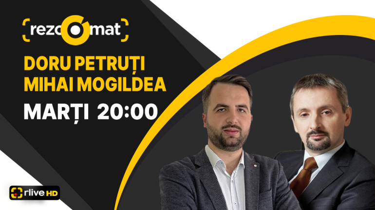 Bilanțul alegerilor locale – în direct la RliveTV! Doru Petruți și Mihai Mogîldea sunt invitații emisiunii Rezoomat!