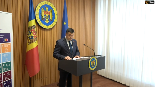 Conferința de presă susținută de către Ministrul Afacerilor Interne, Adrian Efros