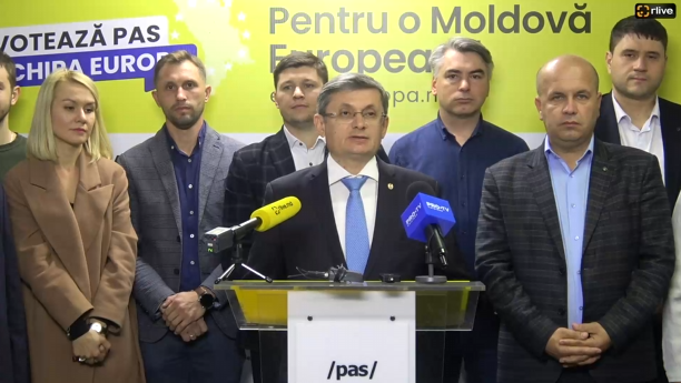 Briefing de presă susținut de Președintele PAS Igor Grosu