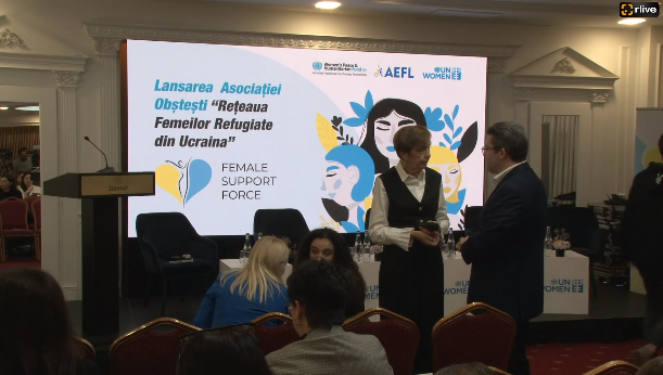 Lansarea Asociației Obștești “Rețeaua Femeilor Refugiate din Ucraina  – Female Support Force”