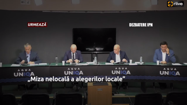 Dezbaterea publică la tema: „Miza nelocală a alegerilor locale”