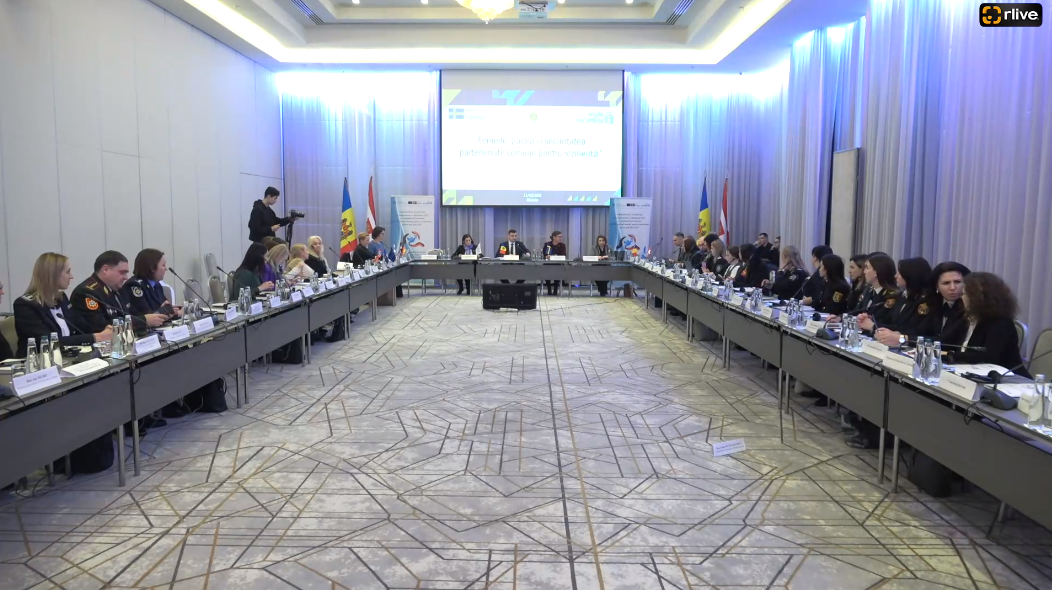 RLIVE! Conferința ,,Femeile Pacea și Securitatea” - RLive.md