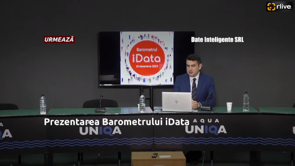 Conferință de presă cu genericul: „Prezentarea Barometrului iData”