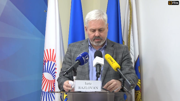 Conferință de presă susținută de directorul general interimar al SA Termoelectrica, Iurie Razlovan, cu tema „Situația la Zi în cadrul Termoelectrica SA”