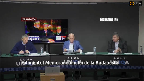 Dezbaterea publică organizată de Agenția de presă IPN la tema „Falimentul Memorandumului de la Budapesta”