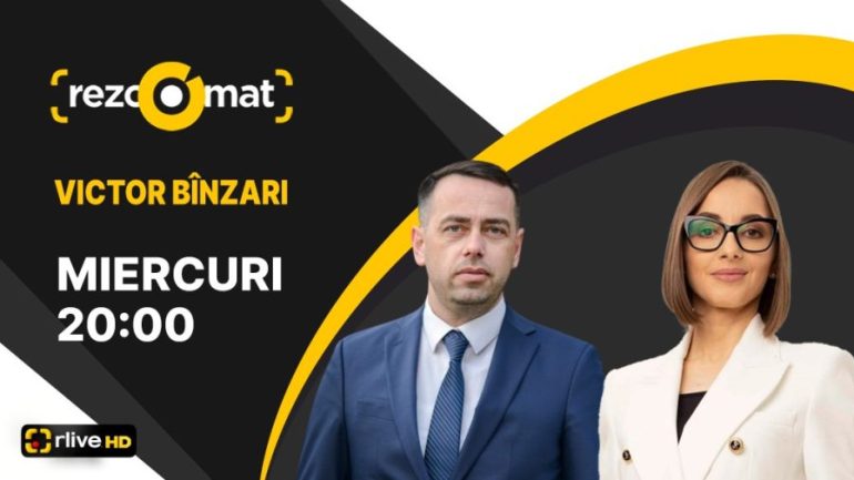 Securitatea energetică, în dezbateri la RliveTV. Șeful Energocom, Victor Bînzari – invitatul emisiunii Rezoomat!