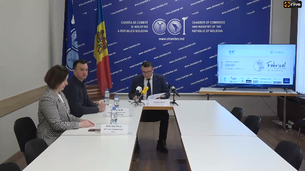 Conferința de presă privind desfășurarea celei de-a XXI-a ediții a Expoziției naționale „Fabricat în Moldova” 2024