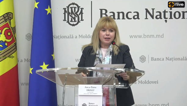 Guvernatoarea BNM, Anca Dragu, prezintă primul raport asupra inflației din 2024
