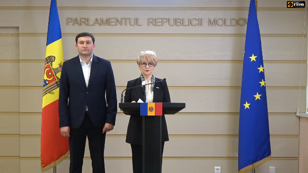 Briefing de presă susținut de deputații Fracțiunii parlamentare „Blocul Comuniștilor și Socialiștilor”