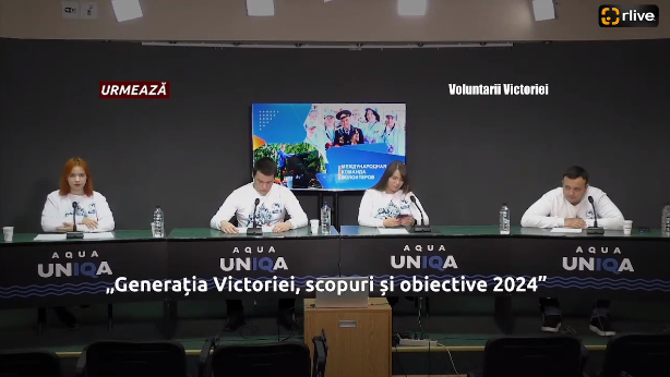Conferință de presă cu genericul: „Generația Victoriei, scopuri și obiective 2024”