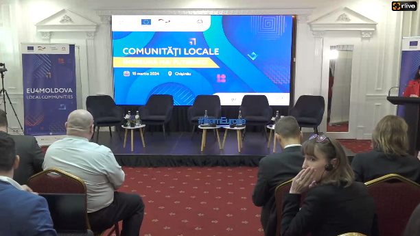 Conferința anuală a Programului “EU4Moldova: Comunități Locale” cu genericul #EchipaEuropa: „Comunitățile din Republica Moldova sunt, într-adevăr, mai puternice împreună”