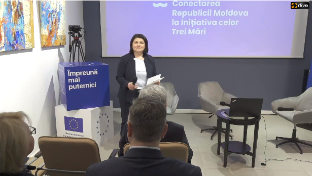 Evenimentul „Mai aproape de UE: Conectarea Republicii Moldova la Inițiativa celor Trei Mări”