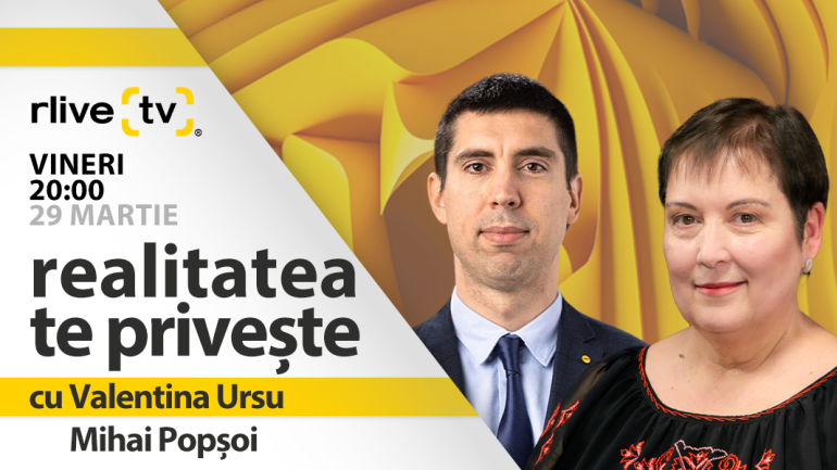 Mihai Popșoi, ministrul de Externe, invitatul Valentinei Ursu la „Realitatea te privește”