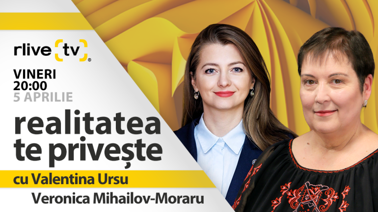 Veronica Mihailov-Moraru, ministra Justiției invitat la „Realitatea te privește”