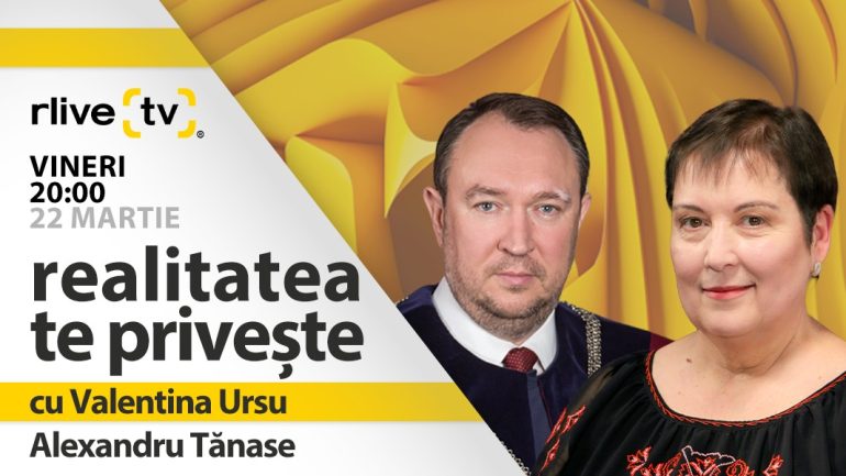 Alexandru Tănase, fost președinte al Curții Constituționale, invitatul Valentinei Ursu la „Realitatea te privește”
