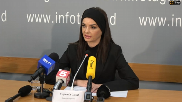 Briefing de presă susținut de bașcana Găgăuziei Evghenia Guțul cu tema: „Rezultatele vizitei oficiale în Federația Rusă”