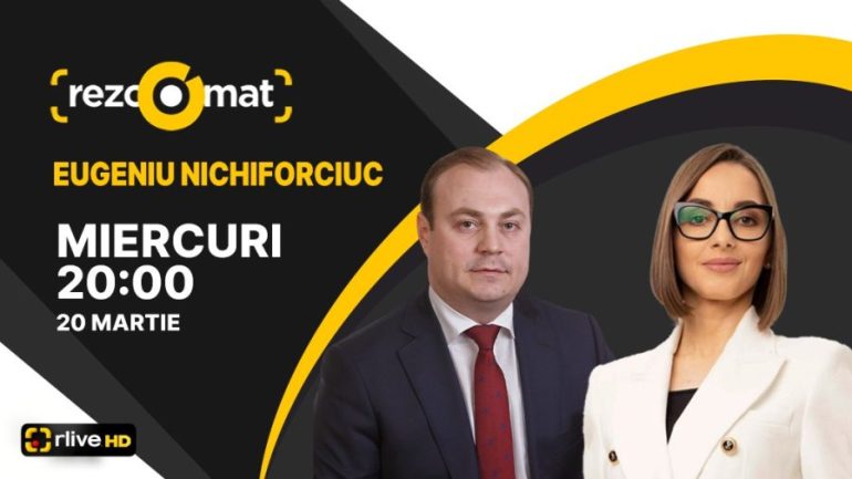 Președintele partidului Mișcarea Respect Moldova, Eugeniu Nichiforciuc – invitatul emisiunii Rezoomat!