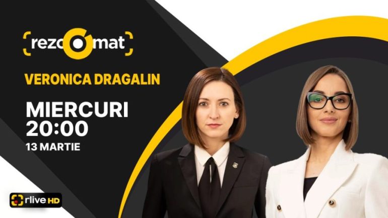 Șefa Procuraturii Anticorupție, Veronica Dragalin, este invitata emisiunii Rezoomat!