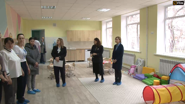 Inaugurarea oficială a unei grupe de creșă în cadrul Grădiniței nr. 56 din sectorul Râșcani