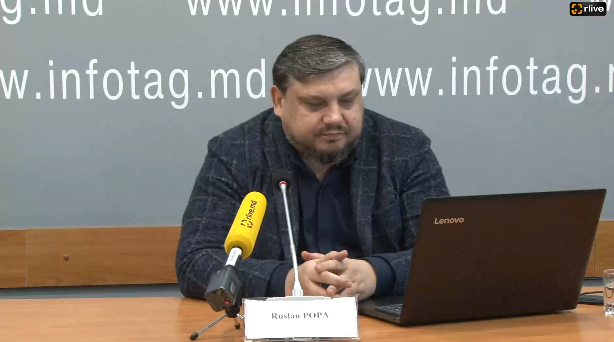 Conferință de presă susținută de reformatorul Ruslan Popa cu tema „Noul proiect național pentru Republica Moldova: “Moldova Prosperă”