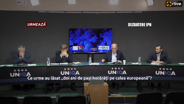 Dezbaterea publică la tema: „Ce urme au lăsat „doi ani de pași hotărâți pe calea europeană”