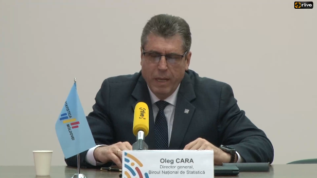 Briefing de presă susținut de Oleg Cara, directorul general al Biroului Național de Statistică, privind desfășurarea Recensământului populației și locuințelor