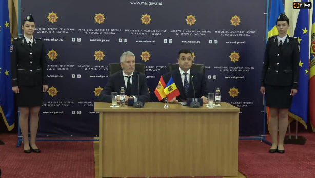 Ceremonia de semnare a Acordului dintre Republica Moldova și Regatul Spaniei privind recunoașterea reciprocă și conversiunea permiselor naționale de conducere