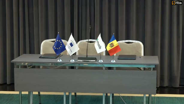 Ceremonia de semnare a două acorduri, cu un total de 94 milioane de euro, între Banca Europeană pentru Investiții (BEI) Global și Moldova Agroindbank (maib)