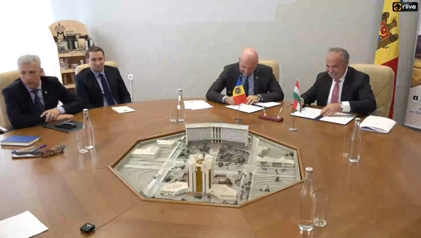 Întrevederea vicepremierul Vladimir Bolea cu ministrul Agriculturii al Ungariei Istvan Nagy care vor semna un Memorandum de cooperare