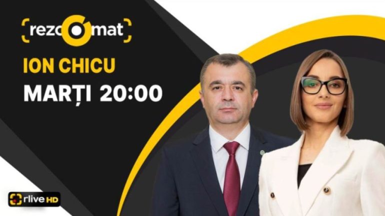 Agenda - Președintele Partidului Dezvoltării și Consolidării Moldovei, Ion Chicu – invitatul emisiunii Rezoomat