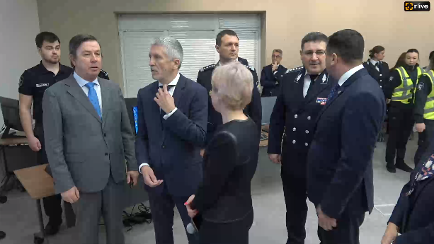 Ceremonia de donație a echipamentelor informatice performante Poliției Republicii Moldova