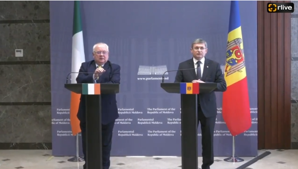Agenda - Briefing de presă susținut de Președintele Parlamentului, Igor Grosu, și președintele Camerei Reprezentanților Parlamentului Irlandei, Seán Ó Fearghaíl
