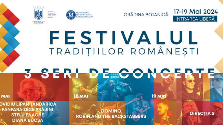 Agenda - Cornelia Bodescu, meșter popular din Bistrița, despre Festivalul Tradițiilor Românești, desfășurat la Grădina Botanică din Chișinău, în perioada 17-19 mai.