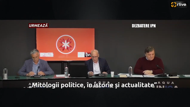Dezbaterea publică la tema: „Mitologii politice, în istorie și actualitate”
