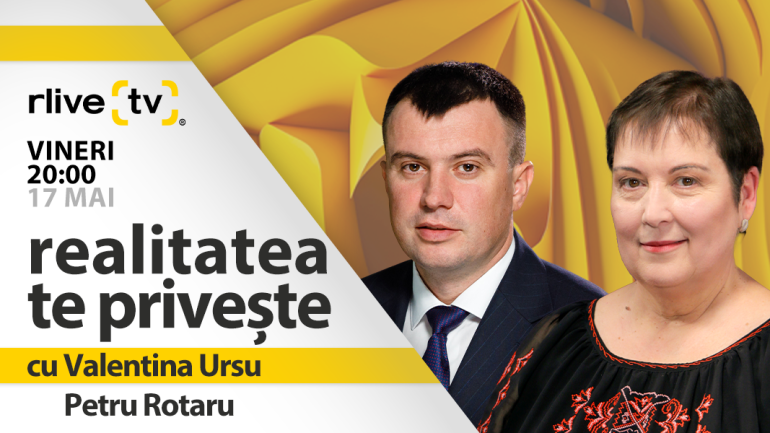Petru Rotaru, ministrul Finanțelor, invitat la „Realitatea te privește”