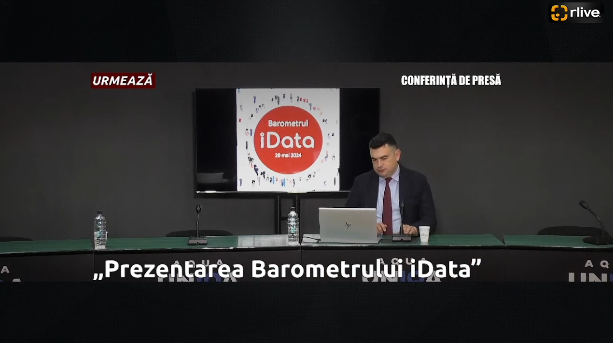 Conferință de presă cu genericul: „Prezentarea Barometrului iData”