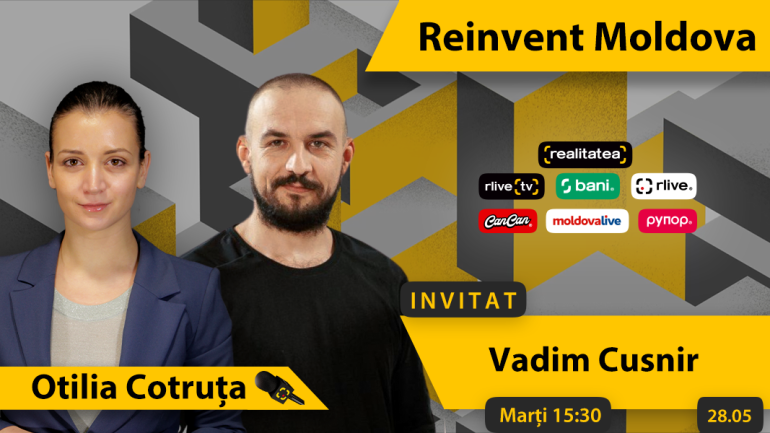 Vadim Curșnir la Reinvent Moldova: Utilizăm viitorul pentru a moderniza prezentul