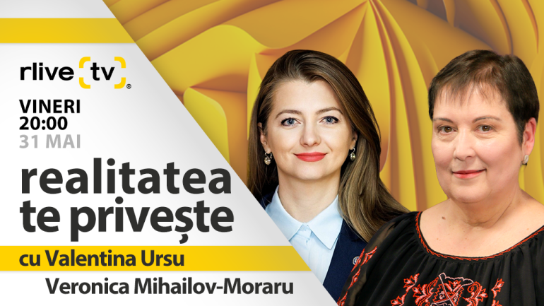 Agenda - Ministra Justiției, Veronica Mihailov-Moraru, invitată la „Realitatea te privește”