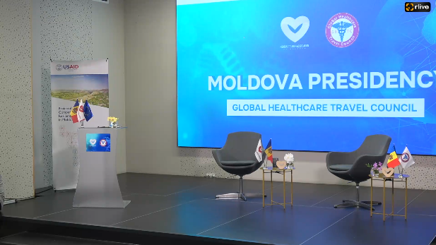 Ceremonia oficială de preluare de către Republica Moldova, reprezentată de Asociația de Turism Medical, a președinției Consiliului Global al Turismului Medical